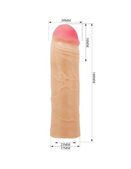 PRETTY LOVE CHANE FUNDA DE PENE EXTENSORA NATURAL PRETTY LOVE CHANE FUNDA DE PENE EXTENSORA NATURAL