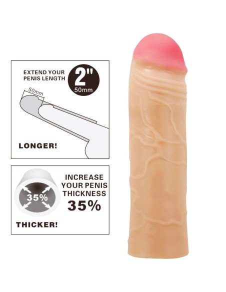 PRETTY LOVE CHANE FUNDA DE PENE EXTENSORA NATURAL