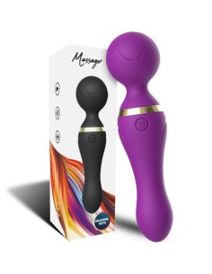 ARMONY FREEZA MASAJEADOR VIBRADOR CABEZA FLEXIBLE VIOLETA