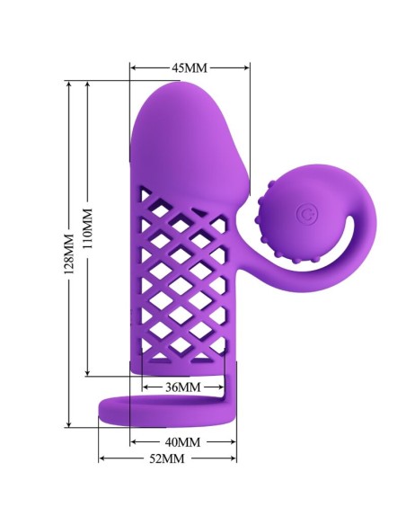 ROMANCE HARDEN MANGA EXTENDIDA MORADA