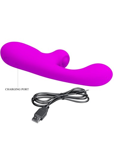 PRETTY LOVE SKYLAR VIBRADOR ESTIMULADOR PURPURA