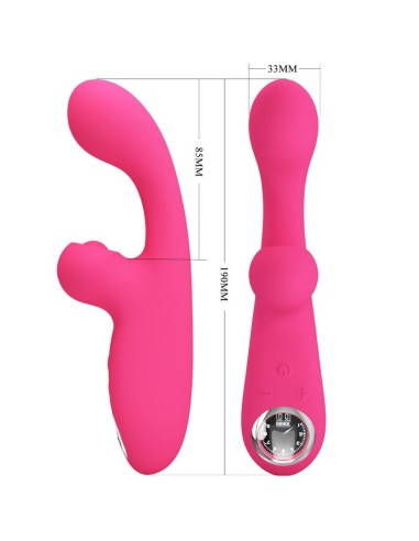 PRETTY LOVE SKYLAR VIBRADOR ESTIMULADOR ROSA