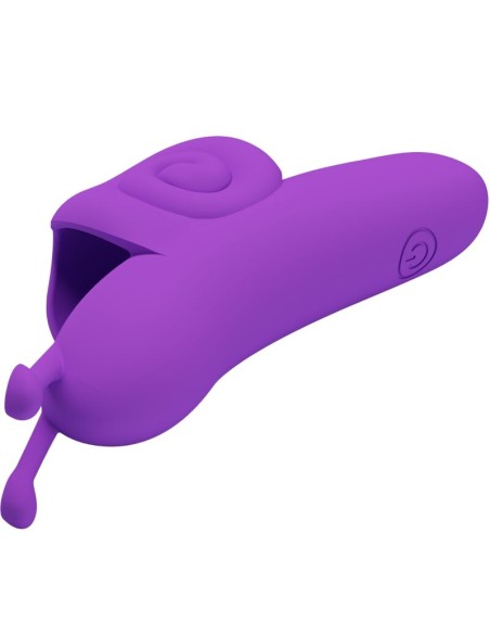 PRETTY LOVE SNAIL PODEROSO ESTIMULADOR DE DEDO MORADO