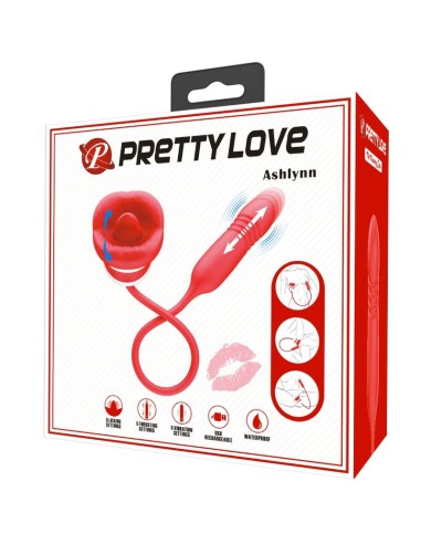 PRETTY LOVE ASHLYNN MASTURBADOR BOCA ROJO