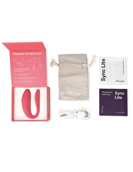 WE VIBE SYNC LITE ESTIMULADOR CLITORIS ROSA