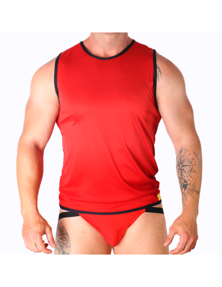 MACHO CAMISETA ROJA S M