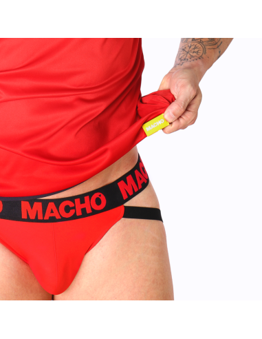 MACHO CAMISETA ROJA S M