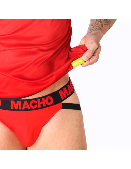 MACHO CAMISETA ROJA S M