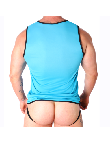 MACHO CAMISETA AZUL S M