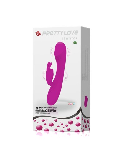 PRETTY LOVE SMART VIBRADOR CON RABBIT 30 MODOS HUNTER
