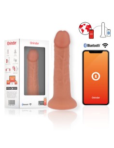 ONINDER LARGE BOGOTA DILDO VIBRADOR 9 VELOCIDADES NATURAL 22 CM O 45 CM APP GRATUITA 2