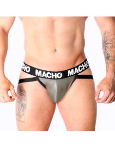 MACHO MX27GR JOCK CUERO GRIS BEIGE S
