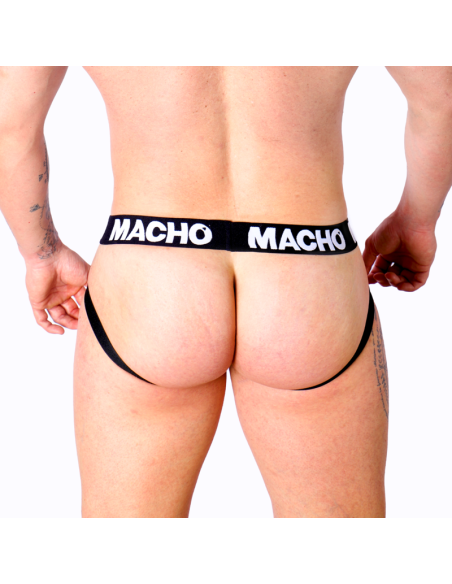 MACHO MX27GR JOCK CUERO GRIS BEIGE S