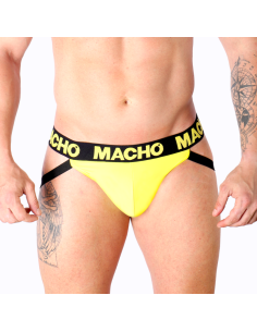 MACHO MX25A JOCK LYCRA AMARILLO S