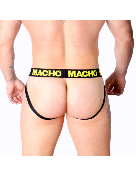 MACHO MX25A JOCK LYCRA AMARILLO S MACHO MX25A JOCK LYCRA AMARILLO S