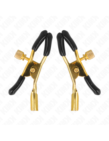 KINK PINZAS PARA PEZONES DORADO 6 CM