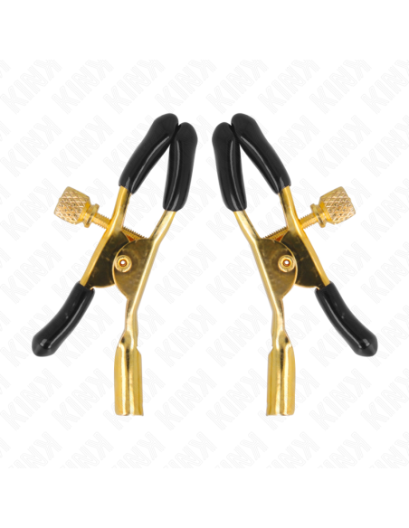 KINK PINZAS PARA PEZONES DORADO 6 CM