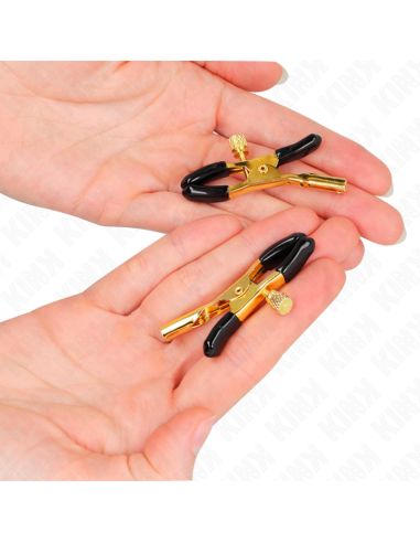 KINK PINZAS PARA PEZONES DORADO 6 CM