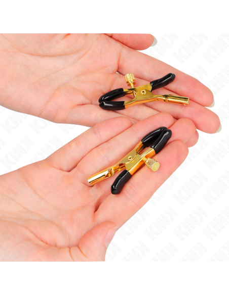 KINK PINZAS PARA PEZONES DORADO 6 CM