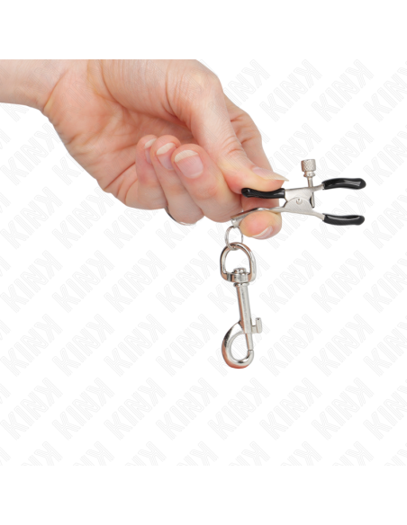 KINK PINZAS PARA PEZONES CON GANCHO 6 CM KINK PINZAS PARA PEZONES CON GANCHO 6 CM