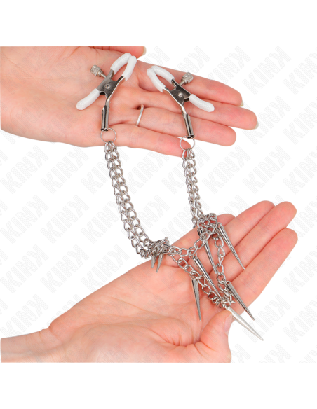 KINK PINZAS PARA PEZONES CON CADENA DE PAAS 30 CM