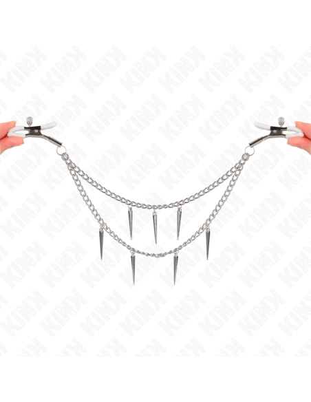KINK PINZAS PARA PEZONES CON CADENA DE PAAS 30 CM