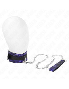 KINK COLLAR CON CORREA 105 CM CORTO DE ENCAJE DE TERCIOPELO CON RIBETE DE NAILON 44 X 55 CM 2