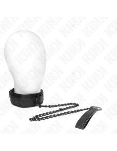 KINK COLLAR CON CORREA 78 CM BONDAGE DE NEOPRENO MODELO 2 AJUSTABLE 375 X 495 CM 2