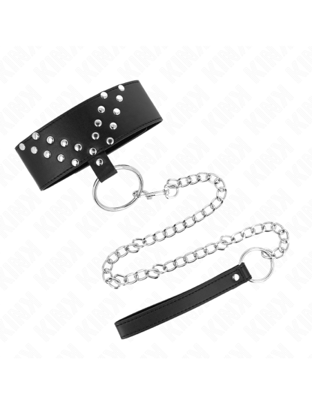 KINK COLLAR CON CORREA 65 CM CON REMACHE EN V AJUSTABLE 36 43 CM X 5 CM