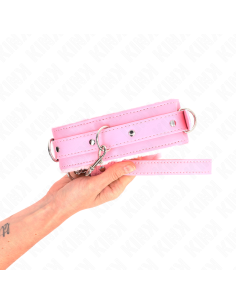 KINK COLLAR CON CORREA 65 CM CON RESTRICCIONES ROSA AJUSTABLE 36 42 CM X 55 CM