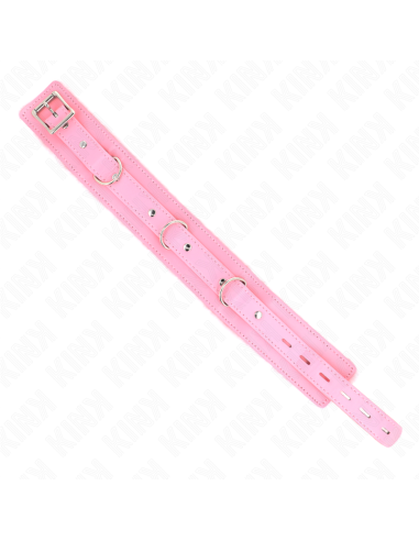 KINK COLLAR CON CORREA 65 CM CON RESTRICCIONES ROSA AJUSTABLE 36 42 CM X 55 CM