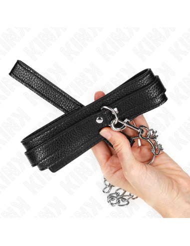 KINK COLLAR CON CORREA 65 CM PATRAN DE SERPIENTE