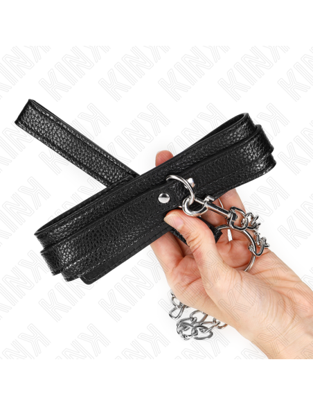 KINK COLLAR CON CORREA 65 CM PATRAN DE SERPIENTE