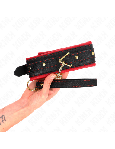 KINK COLLAR CON CORREA DE TEJIDO LISO AJUSTABLE 33 48 CM X 57 CM