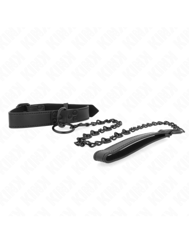 KINK COLLAR CON CORREA 65 CM OSCURO AJUSTABLE 37 54 CM X 3 CM