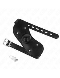 KINK MASCARA BUCAL MORDAZA DE BOLA CON CERRADURA AJUSTABLE 42 60 CM 2