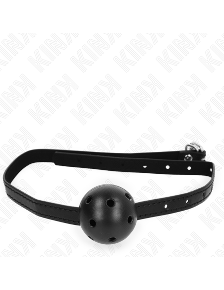 KINK MORDAZA DE BOLA 45 CM TRANSPIRABLE SIMPLICITY NEGRO 62 x 15 CM