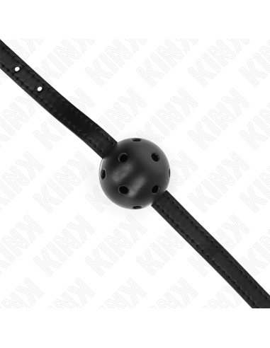 KINK MORDAZA DE BOLA 45 CM TRANSPIRABLE SIMPLICITY NEGRO 62 x 15 CM