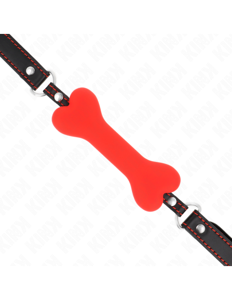 KINK MORDAZA DE HUESO 12 CM ROJO 63 x 2 CM