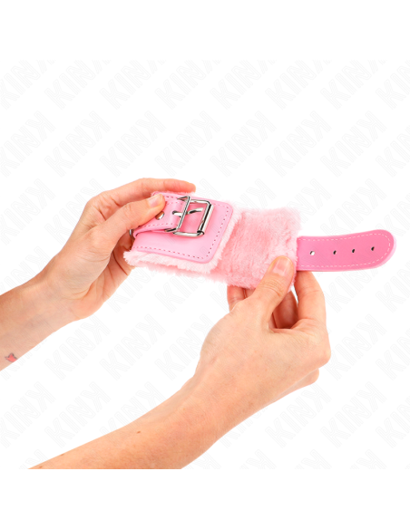 KINK MUAEQUERAS FORRADAS ROSA CON CORREA ROSA AJUSTABLE 20 29 CM X 55 CM