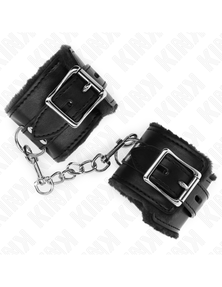 KINK MUAEQUERAS FORRADAS NEGRO CON CORREA NEGRO AJUSTABLE 20 29 CM X 55 CM