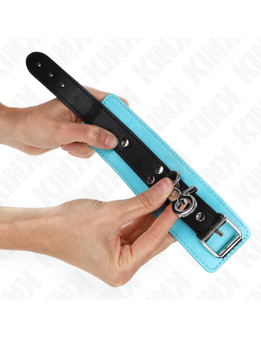 KINK MUAEQUERAS CON CIERRE PREMIUM NEGRO AZUL AJUSTABLE 21 28 CM X 55 CM