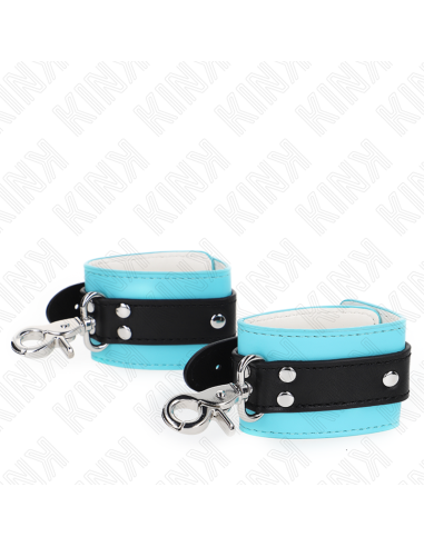 KINK MUAEQUERAS CON CIERRE PREMIUM NEGRO AZUL AJUSTABLE 21 28 CM X 55 CM