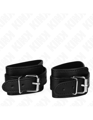 KINK MUAEQUERAS ESTILO MAZMORRA CON CERRADURA NEGRO AJUSTABLE 21 28 CM X 55 CM