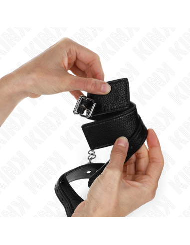 KINK MUAEQUERAS ESTILO SERPIENTE NEGRO AJUSTABLE 20 28 CM X 54 CM