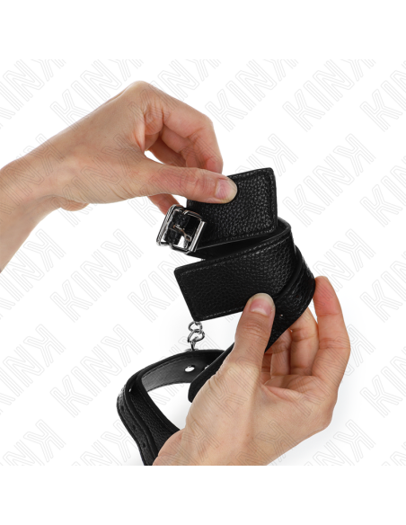 KINK MUAEQUERAS ESTILO SERPIENTE NEGRO AJUSTABLE 20 28 CM X 54 CM