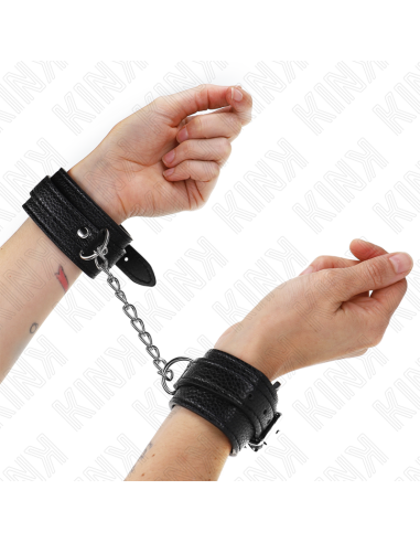 KINK MUAEQUERAS ESTILO SERPIENTE NEGRO AJUSTABLE 20 28 CM X 54 CM