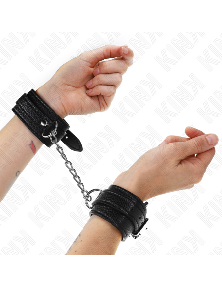 KINK MUAEQUERAS ESTILO SERPIENTE NEGRO AJUSTABLE 20 28 CM X 54 CM