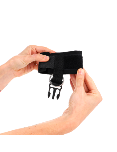 KINK MUAEQUERAS NEOPRENO CON CIERRE DE GANCHO NEGRO AJUSTABLE 22 34 CM