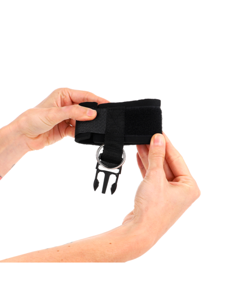 KINK MUAEQUERAS NEOPRENO CON CIERRE DE GANCHO NEGRO AJUSTABLE 22 34 CM